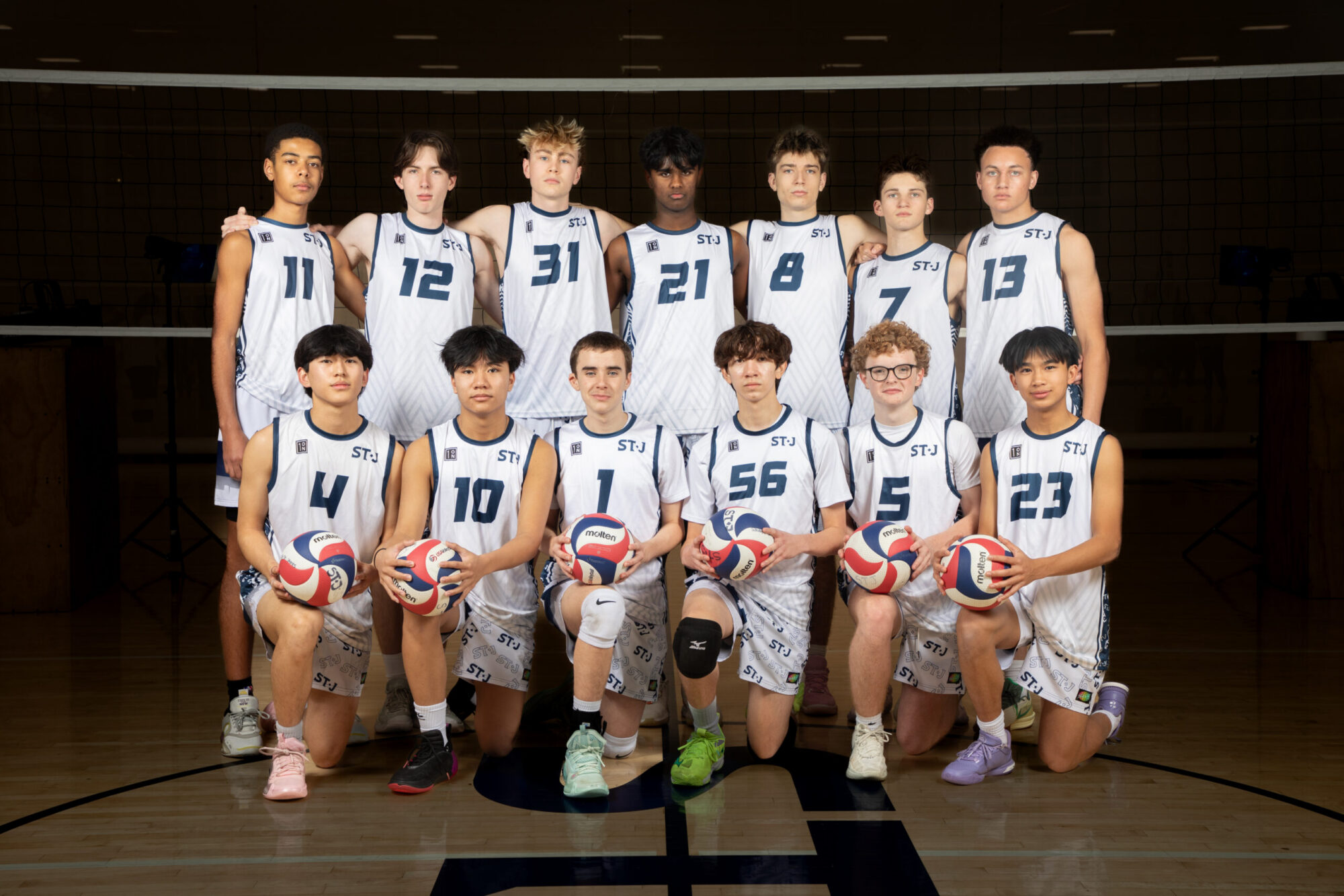 volleyball boys 16 navy team photo