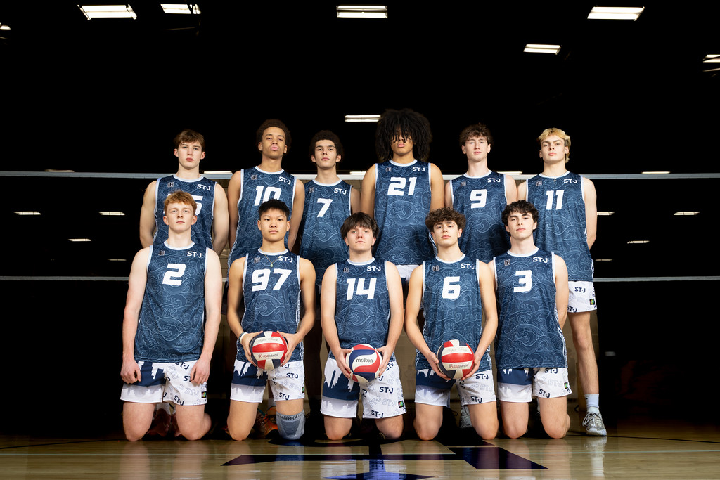 volleyball boys 18 navy team photo